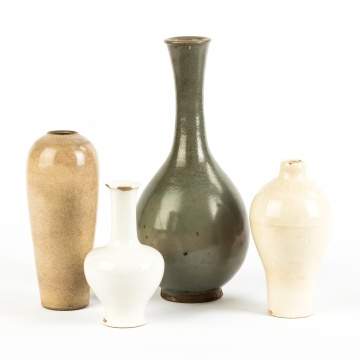 Group Asian Vases