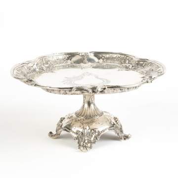 German Silver Compote