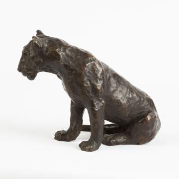 Bronze Lion Cub