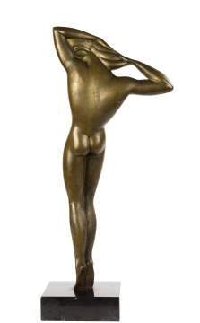 Boris Lovet-Lorski (Russian/American, 1894-1973) Bronze Sculpture of Venus