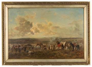Georges Washington (French, 1827-1910) Arab Encampment 