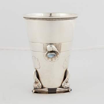 Georg Jensen Sterling Silver Beaker