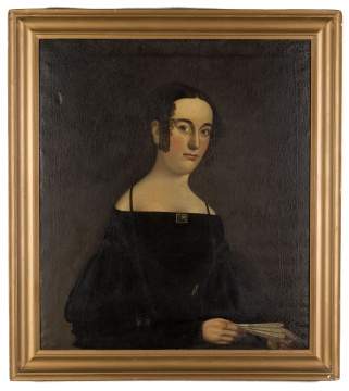 William Matthew Prior (American, 1806-1873) Pair of Portraits