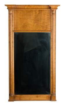 American Federal Tiger Maple Mirror