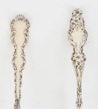 Two Whiting Sterling Silver Ladles