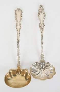 Two Whiting Sterling Silver Ladles