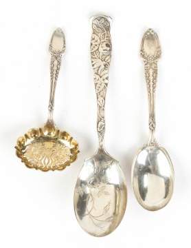 Three Sterling Silver Serving Pieces
