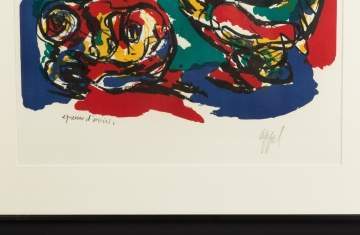 Karel Appel (Dutch, 1921-2006), Abstract of Faces