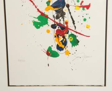 Sam Francis (American, 1923-1994) Untitled  Abstract