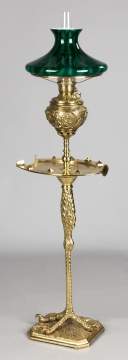 PE Guerin Victorian Brass Floor Lamp