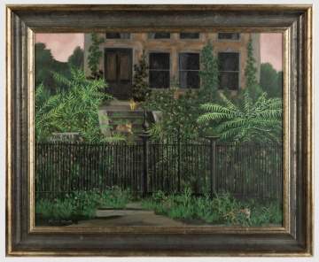 Virginia Cuthbert (American, born 1908) "A House in Savannah"