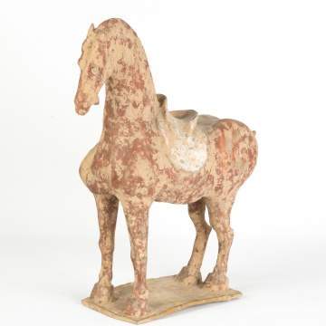 Tang Style Pottery Horse