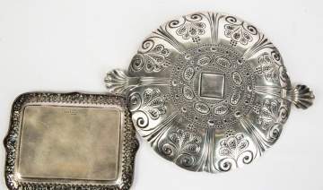 Gorham and Tiffany and Co. Sterling Silver Trays
