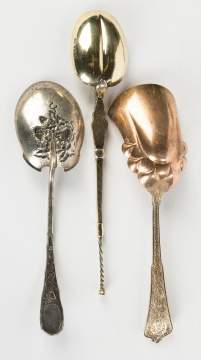 Three Sterling Silver Serving Pieces