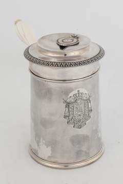 Early Silver Chocolate Pot