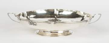 Hand Wrought Arts and Crafts Handled Bowl