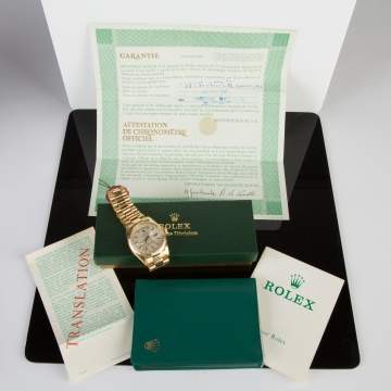 Gentleman's Presidential Gold Rolex Watch