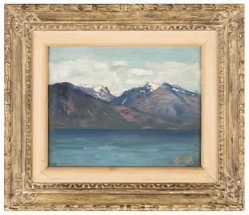 Frederick Judd Waugh (American, 1861-1940)  Mountain Lake