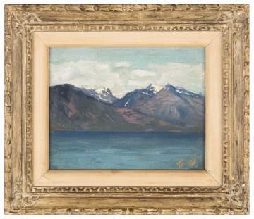 Frederick Judd Waugh (American, 1861-1940)  Mountain Lake