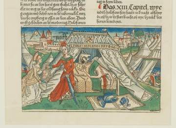 Illuminated Koberger Bible Page