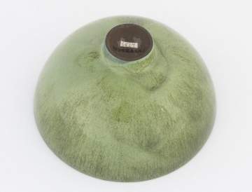 Gertrud and Otto Natzler Glazed Footed Bowl