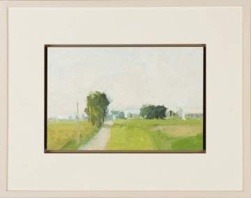Stuart Shils (American, born 1954) "Bright Light, Spring Fields"