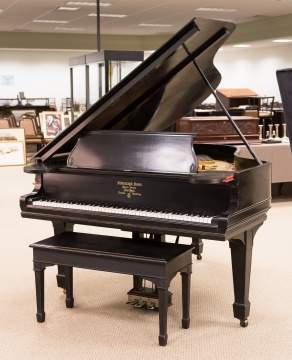 Steinway and Sons Ebonized Grand Piano