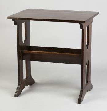 Arts and Crafts Quarter Sawn Oak Table