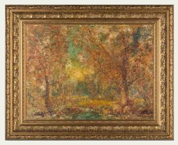 Hudson Mindell Kitchell (American, 1862-1944) Autumn Landscape