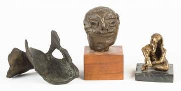Peter Jenkins and D. Wright Bronze Sculptures