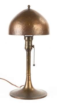 Roycroft Hammered Copper Table Lamp