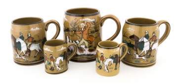 Five Deldare Mugs