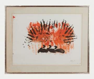 Newton Haydn Stubbing (British, 1921-1983) Painting on paper