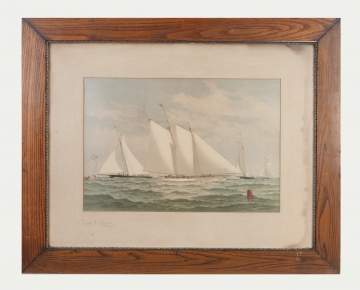 Fred S. Cozzens (American, 1846-1928) Ragatta Scene