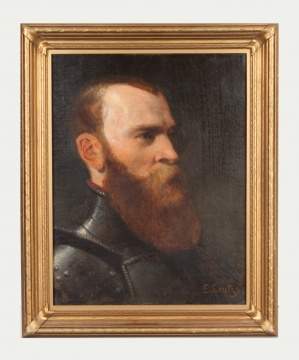 Emanuel Gottlieb Leutze (German/American, 1816-1868) Portrait of a man