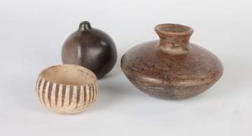 Three Mesoamerican Terracotta Vessels 