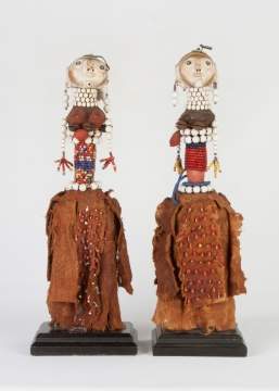 Two African Hemba/Ambole Dolls