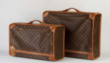 Two Louis Vuitton Luggage Pieces
