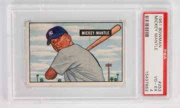 1951 Bowman Mickey Mantle #253 Baseball Card