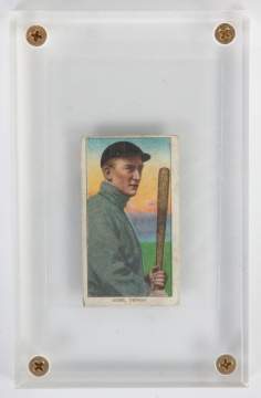 1909-11 T206 Polar Bear, Ty Cobb, Bat off Shoulder Tobacco Card
