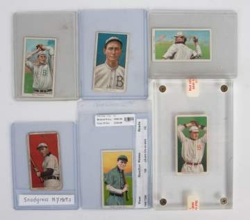 Group of Baseball Tobacco Cards