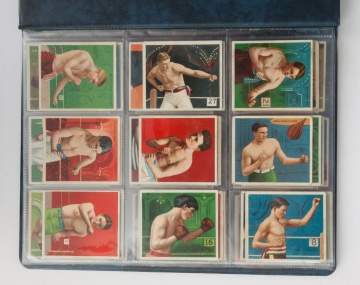Group of 1910-11 Mecca & Hassan Boxing Cards