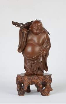 Chinese Patinaed Metal Figure