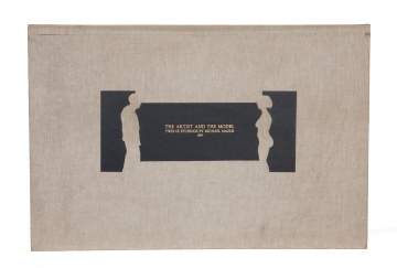 Michael Mazur (American, 1935-2009) "The Artist and the Model," 1968