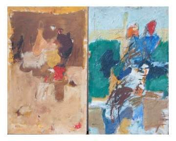 Two Henry Botkin (American, 1896-1983) Paintings