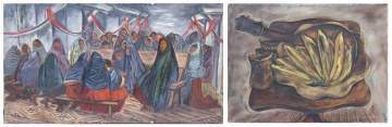 Two Doris Rosenthal (American, 1889-1971) Paintings 