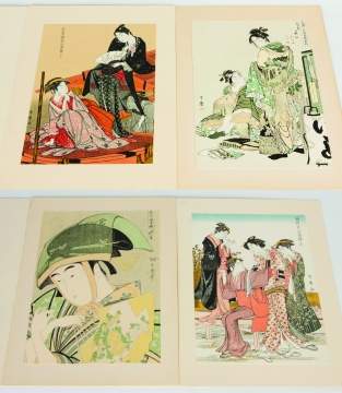Zenith 1: Utamaro. Ukiyo-e Hanga; 24 Masterpieces, Shuei-Sha Edition