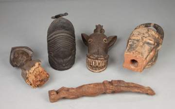 Group of African Masks & Figures