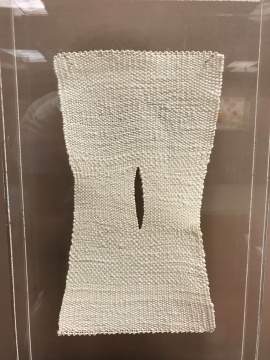 Sheila Hicks (American, b. 1934) "Button Hole", 1984