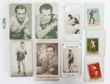 Group of American & British Tobacco Boxing Cards 